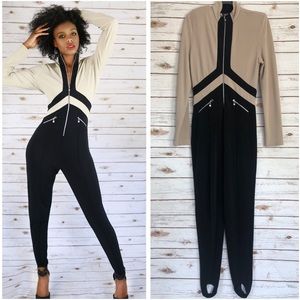 SOLD! Vintage 80s Stretchy Jumpsuit